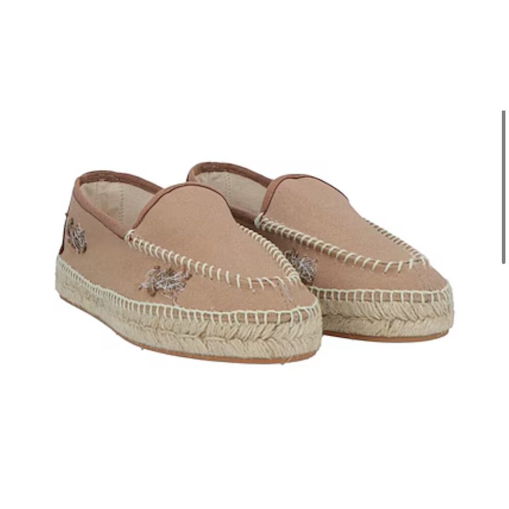 Maison Margiela Embroidered Canvas Espadrilles NWT Size 35
